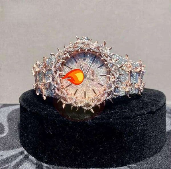 Wholesale luxury Moissanite VVS top-quality automatic mechanical frozen watches, GRA certificate, handcrafted by designers, waterproof, delivered to your door