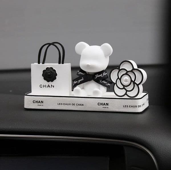 2025 Luxury gifts Desktop Decorative Objects bags bear camellia letter logo shaped decorations home decor ornaments living room bedroom children's room ornaments