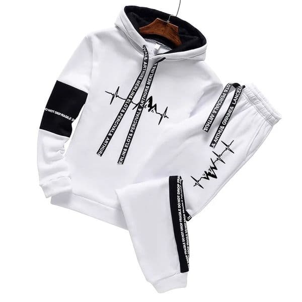 Mens Tracksuit Casual Classic Hooded Sweatshirt Jogging Clothing High Quality Simplicity Versatile Printing Tops Pants Suit 250707