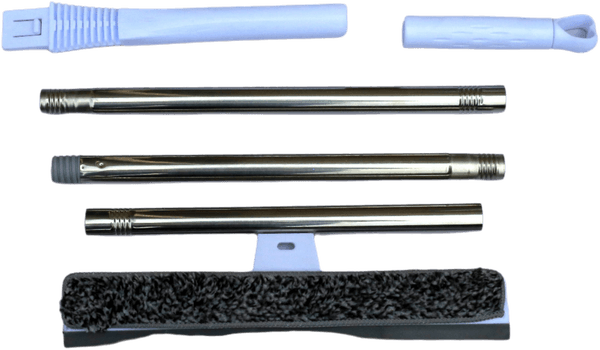 Glass wiper household wiper iron rod three sections removable elastic suction window scraper
