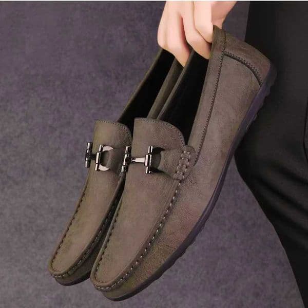 Large Size Simple Lazy Casual for Black Light Driving Loafers Mens Leather Shoes Y250707