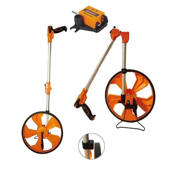 Mechanical distance measuring wheel, outdoor digital display, hand push roller electronic distance measuring instrument, meter counter