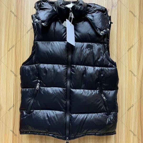 Designer Jacket puffer jacket mens Jacket classic Stand up collar vest warm cotton jacket