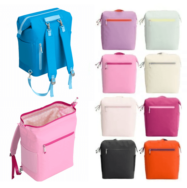 STOCK US Stock The All Day Madeleine Midi Backpack Lunch Box Travel Cooler Bag With Logo 20 Ca 14.8 QT 14.0 L Free Shipping