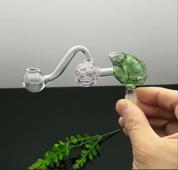 Smoking Pipes Tobacco Pot Accessories Frog Straight Football Pot Bongs Oil Burner Pipes Water Pipes