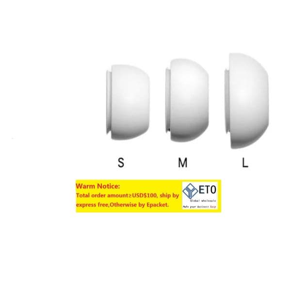 1000sets Ear Tips Earbuds Earphone Accessories Cover Anti-Slip Memory foam EarTips Compatible for AirPods (1sets=2pcs) ZZ