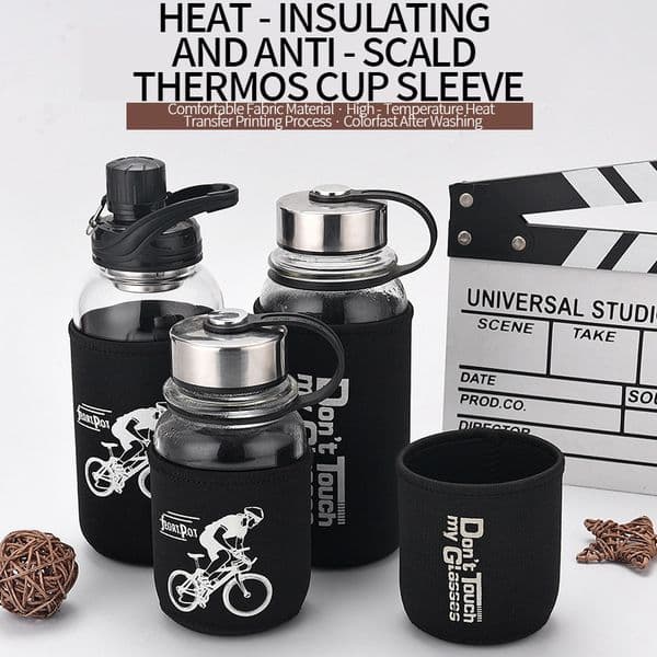 Insulated cup cover insulated diving material water cup cover customized and printed logo insulated