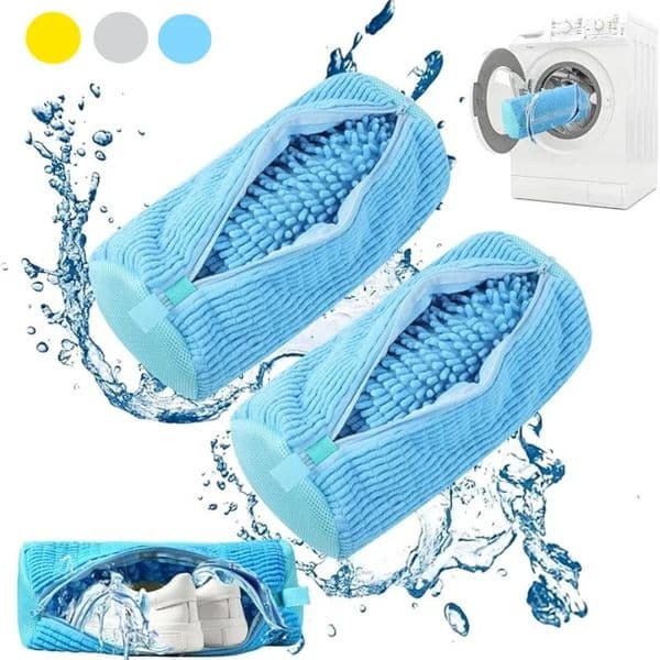 Washing Shoes Bag Cotton Laundry Shoes Protector Fluffy fibers Polyester Friendly Anti-Deformation Shoes Clothes Organizer 250707