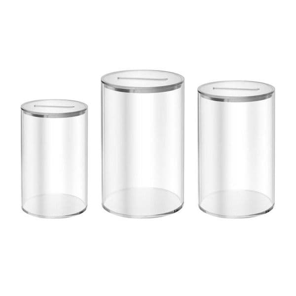 New Acrylic Piggy Bank Large Capacity Clear Money Saving Box Birthday Gift Coin Container for Adults Kids