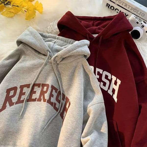 100 Cotton Mens Hoodies American Letter Hip Hop High Street In Sweatshirts 2024 Autumn Y2K Couple Vintage Oversize 250708