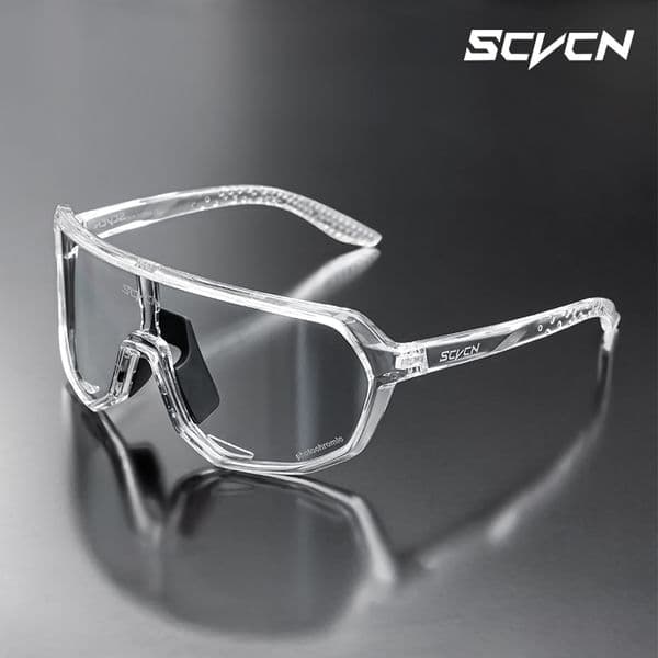 Photochromic Hiking Glasses Outdoor Bicycle Cycling Sports Travel Sunglasses Mountain Road Sunglasses UV400 Protective Glasses