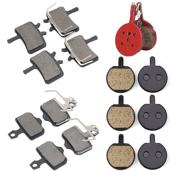 1/2/4Pairs MTB Mountain Bike Bicycle Cycling Disc Brake Pads for Avid BB7 Hydraulic Avid juicy 3/57 with 2 Springs Riding Travel