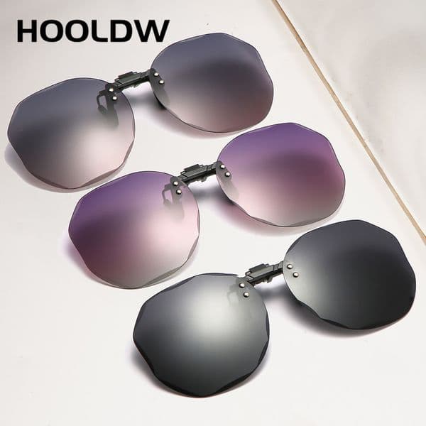 Polarized Clip on Sunglasses Men Women Cycling Driving Photochromic Glasses UV400 Fishing Outdoors Goggle For Optical Eyeglasses