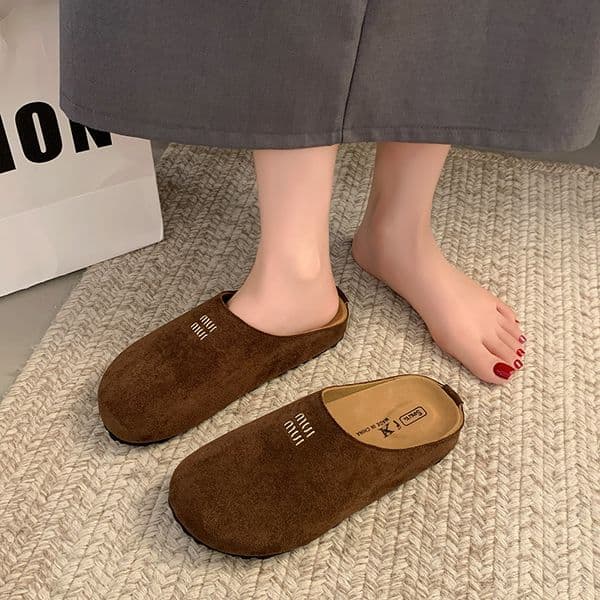 26Ss New Free Shipping Deisgner For Womens Flat Khaki Brown Summer New Outdoor Casual Sandals Size 35-40