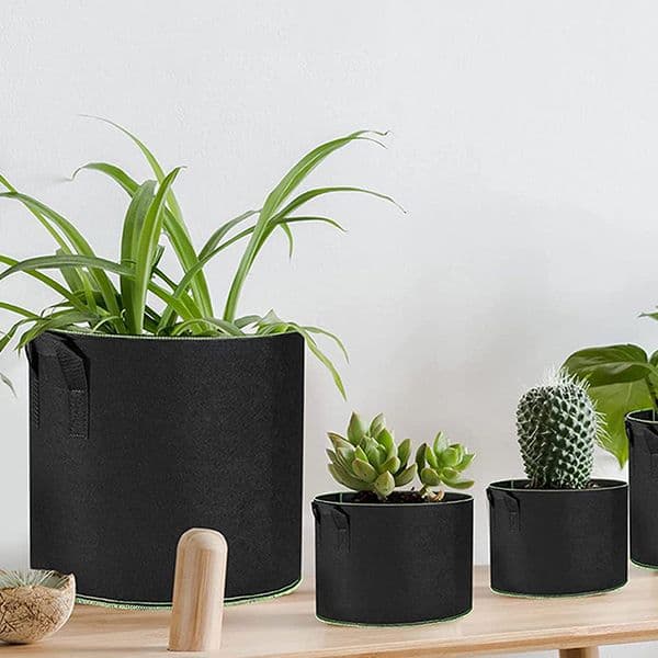 5/10/15/20 Gallon Grow Bags Thickened Non-woven Vegetable Saplings Potato Tree Planting Bags Foldable Planting Bucket