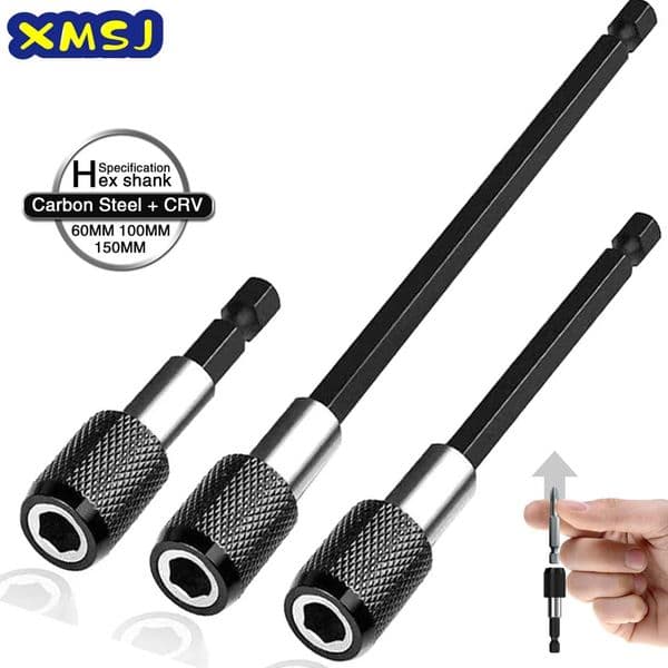 Luxury Designer Decor 1/4 Inch Hex Quick Release Electric Drill Magnetic Screwdriver room Bit Adjustable Extension Holder Bar Shank Power To