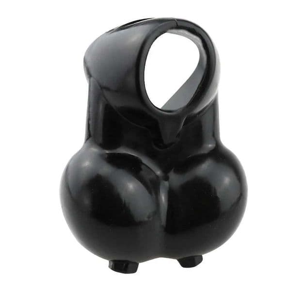 2026 New New Chrome Finish Silicone Cock Ring Ball Stretchers Sleeve - 110Mm Scrotum Squeeze For Male Chastity Devices Bondage Toy Free Shipping