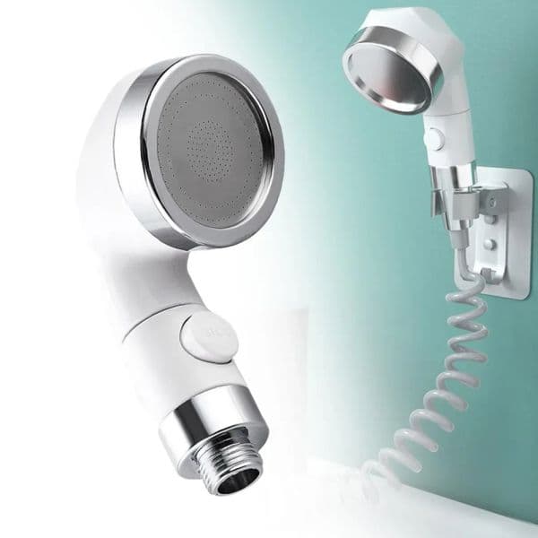 High Pressure Shower Head Sprinkler Water Saving One-Key Stop Spray Nozzle Hair Washing Hairdressing Barber Salon Shower Head