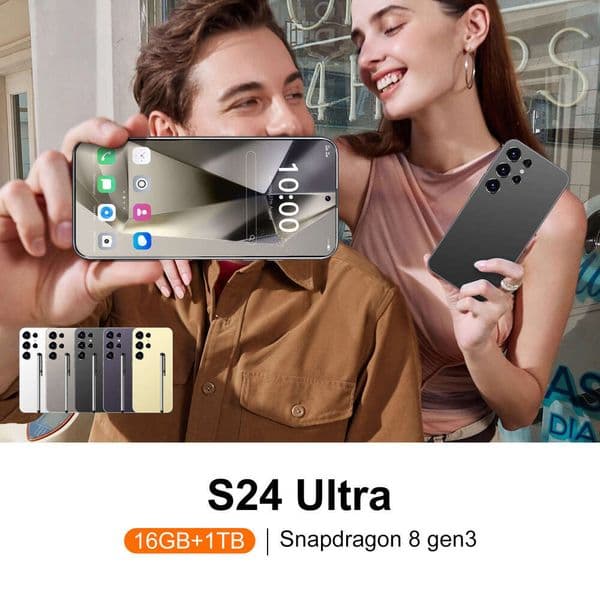 i15 i16 5G New S24 Ultra Phone 2+16G 6.6inch incell Large Screen Android 8.1 Smartphone