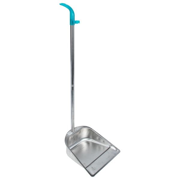 Large Capacity Stainless Steel Dustpan Garbage Shovel Long Handle Cleaning Supplies Kitchen Tool Waste Collector Pan Household