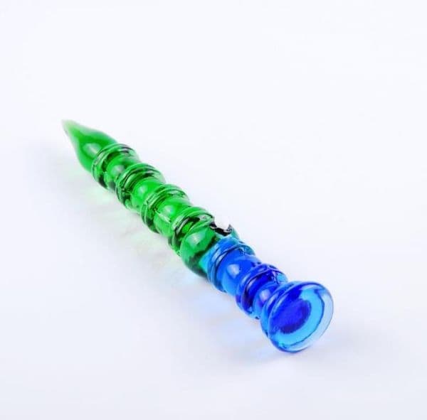 Hookahs Blue bamboo pens glassware , Wholesale glass bongs, glass hookah, smoke pipe accessories