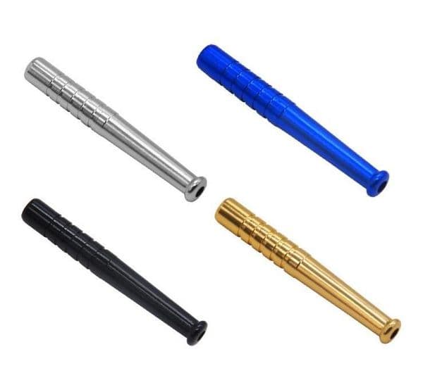 Smoking Pipes New Wholesale Metal Pipe 59mm Baseball Pipe Colorful Foreign Trade Metal Pipe