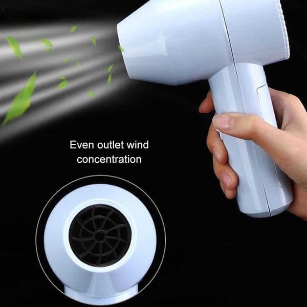 ABS Quiet Cordless Hair Dryer Rechargeable Small Battery Powered Low Noise Wireless Hair Dryer usb charging L260526