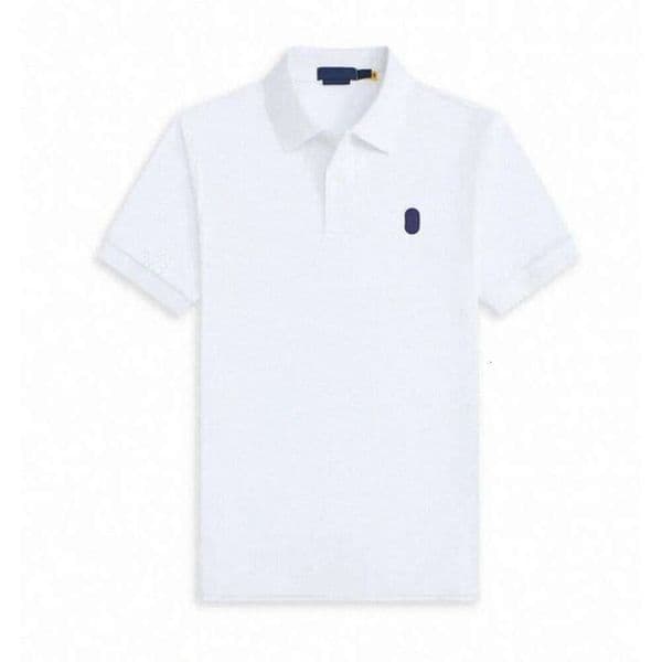 Ralf Laure Shirts Men Polo Small Horse Embroidery Shirts Designer Pony T Shirts Neck Short Sleeve Casual Slim Fit Tshirts Cotton Tops Brand Fashion Letter Tee 1D1