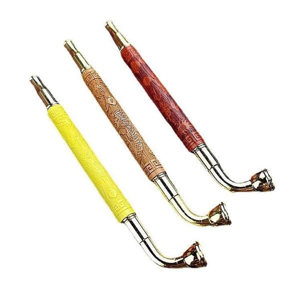 Smoking Pipes Red sour branch pure copper cigarette holder, old-fashioned pipe