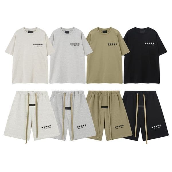 essential shorts Mens Womens Unisex Shorts Clothing Apparel Cotton Sports Fashion Short Designer Street Style Tide Knee Length esseential shorts US Size S-XL
