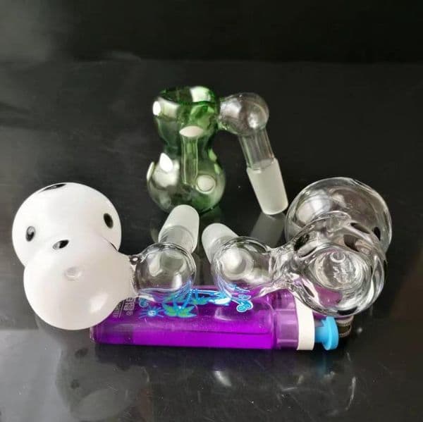 Color gourd plug adapter , Wholesale Glass Bongs, Oil Burner Glass Water Pipes, Smoke Pipe Accessories