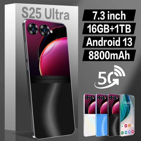 i15 i16 5G S25U 7.3inch Android 9.0 Smartphone 2+16G Dual SIM Full Network Low Price thumbnail 2