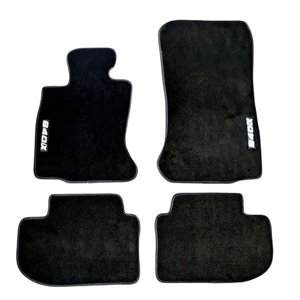 Car Floor Mats Velour For BMW 6 640iX F06 Waterproof Black Carpet Rugs Liners