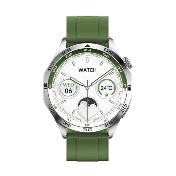 DHwatches Men Smart HD Replaceable Strap 1.43" AMOLED Business BT Call Health Watch for Sport Heart Rate Monitoring Smartwatch
