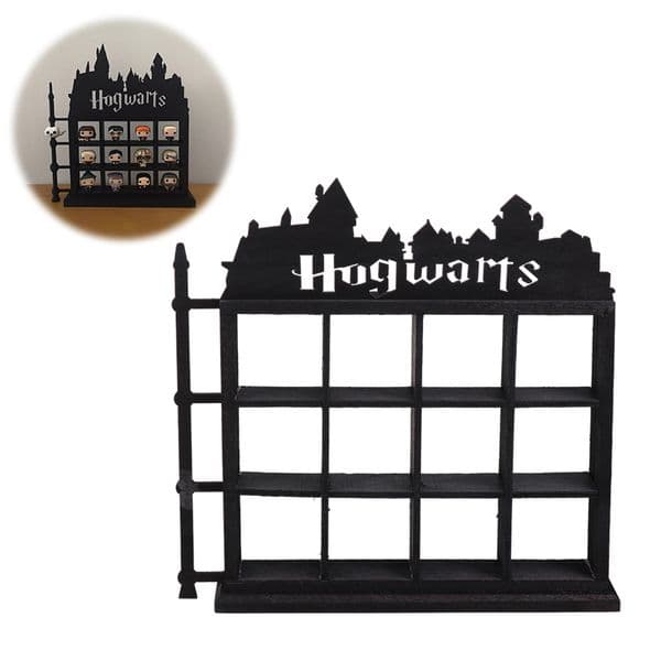 Wooden Movie Theme Action Figures Display Case Collectibles Display Shelves Rack For Figures Shot Glasses Collection Floating