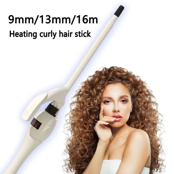 Hair Curling Iron 9mm/13mm Curler Wand Professional Curly Tongs Ceramic Electric Hair Curler Styling Tools Small Crimping Iron 250711