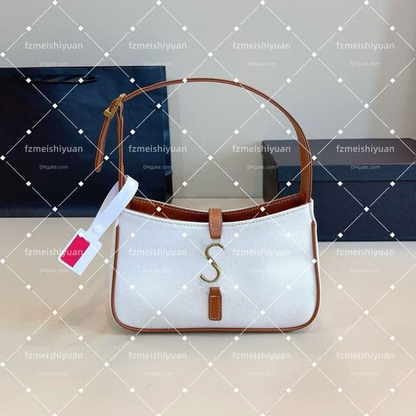 Designer Shoulder Bag Women Genuine Leather Handbag Lady Fashion Underarm Bag Large Capacity Crossbody Bags High Quality