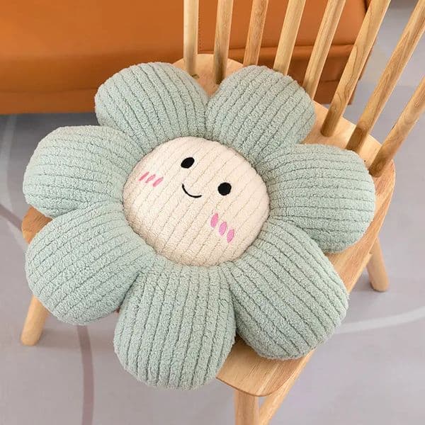 ute Flower Cushion Super Soft Fart Mat Sun Decoration Chair Bay Window Sofa Backrest on The Ground Office Bedroom Throw Pillows 250711