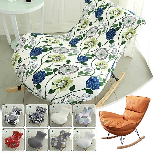 Universal Rocking Chair Recliner Cover Elastic All-inclusive Lazy Boy Seat Cover Living Room Anti-Dust Lobster Chair Cover