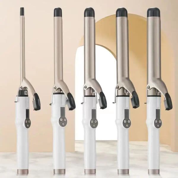 Hair Curlers Waves Electric Professional Ceramic Hair Curler Lcd Curling Iron Roller Curls Wand Waver Fashion Styling Tools 250711