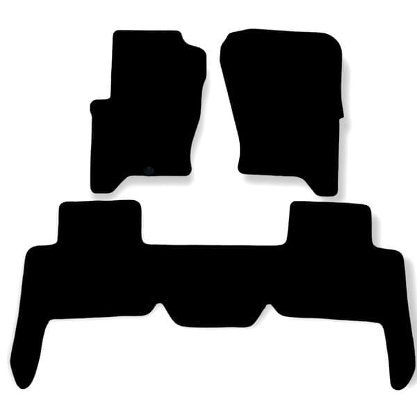 Car Floor Mats Velour For Land Rover Discovery 4 Waterproof Black Carpet Liners