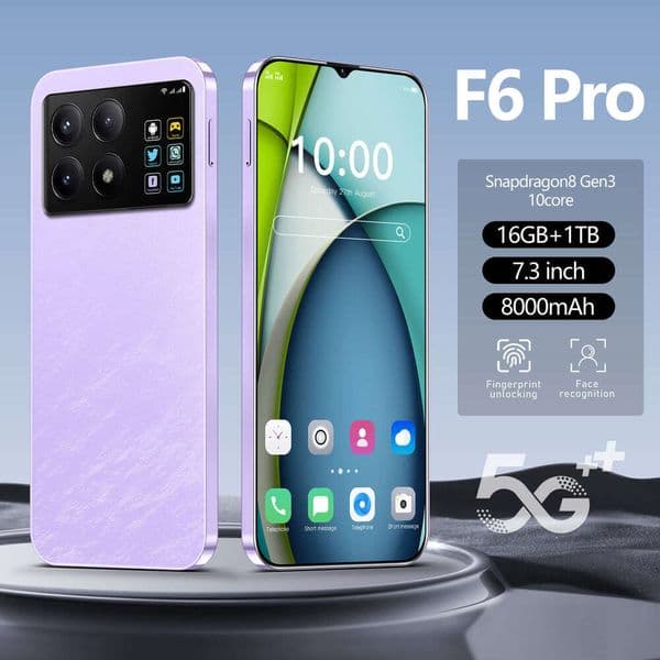 I15 I16 5G Android F6 Pro Smart 16+1T HD Phone (Powerful)