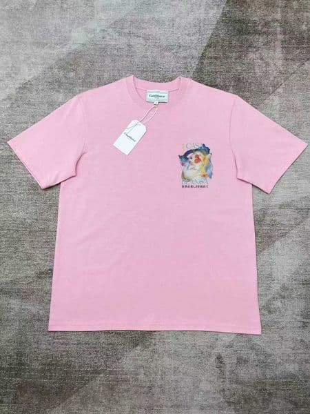 Men's Plus Tees & Polos t-shirts fashion Round neck embroidered and printed polar style summer wear with street pure cotton cyy9642 455u