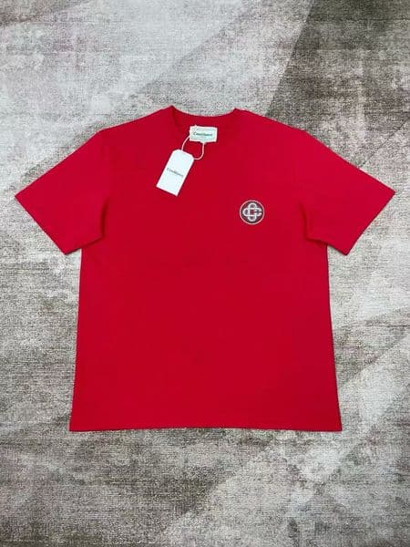 Men's Plus Tees & Polos t-shirts fashion Round neck embroidered and printed polar style summer wear with street pure cotton cyy9642 334y