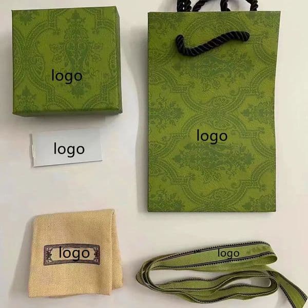 wholesale luxury G letters brand designer jewelry box packing earrings necklaces bracelets cloth dust pouch bags green lipsticks perfume makeup gift boxes