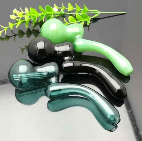 Hookahs new color gourd bent a glass pipe