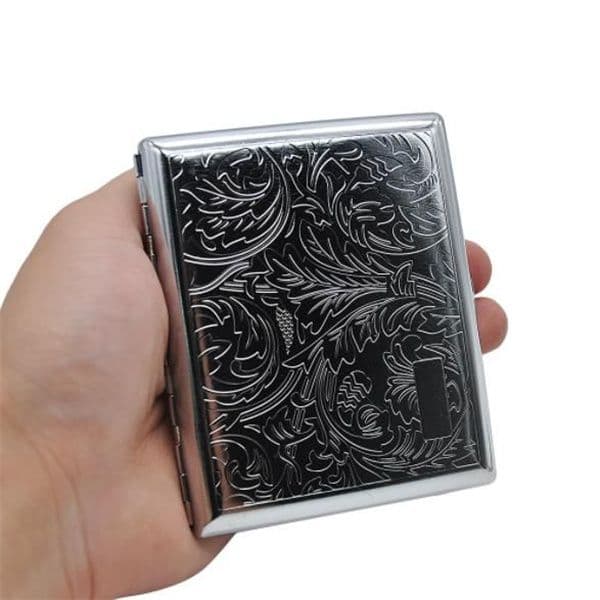 Metal cigarette case 20 sticks cigarette case Tinplate material large cigarette case Factory direct