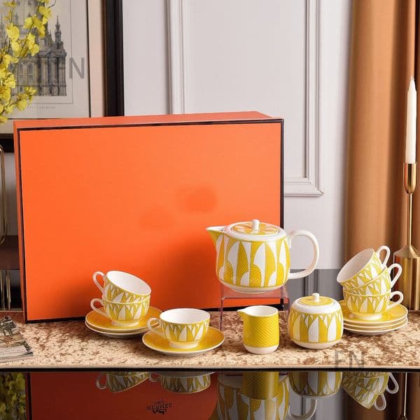 2026 Timeless 15-Piece Ceramic Coffee Set, Beautifully Crafted, Elegant Packaging, Perfect For Weddings, Tea Parties, And High-Quality Daily