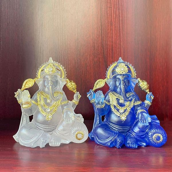 Lucky Animal Elephant God Ornament Buddha Statue Zen Living Room Entrance Vintage Crafts