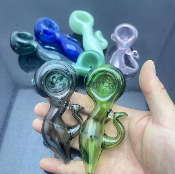 Hookah Bong Glass Oil Burner Water Smoke Pipes Popular smoking utensils from Europe and America, multi-color glass pipes, hookah kettles